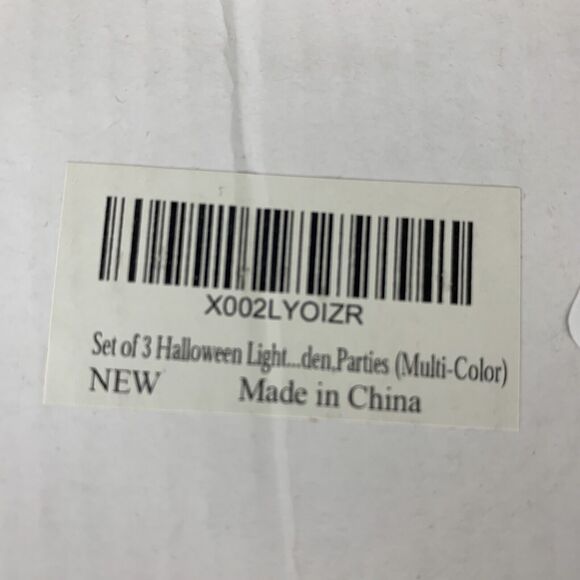 Halloween LED Light Bat Pumpkin Ghost Festival Led String Lights Decor - Picture 12 of 12